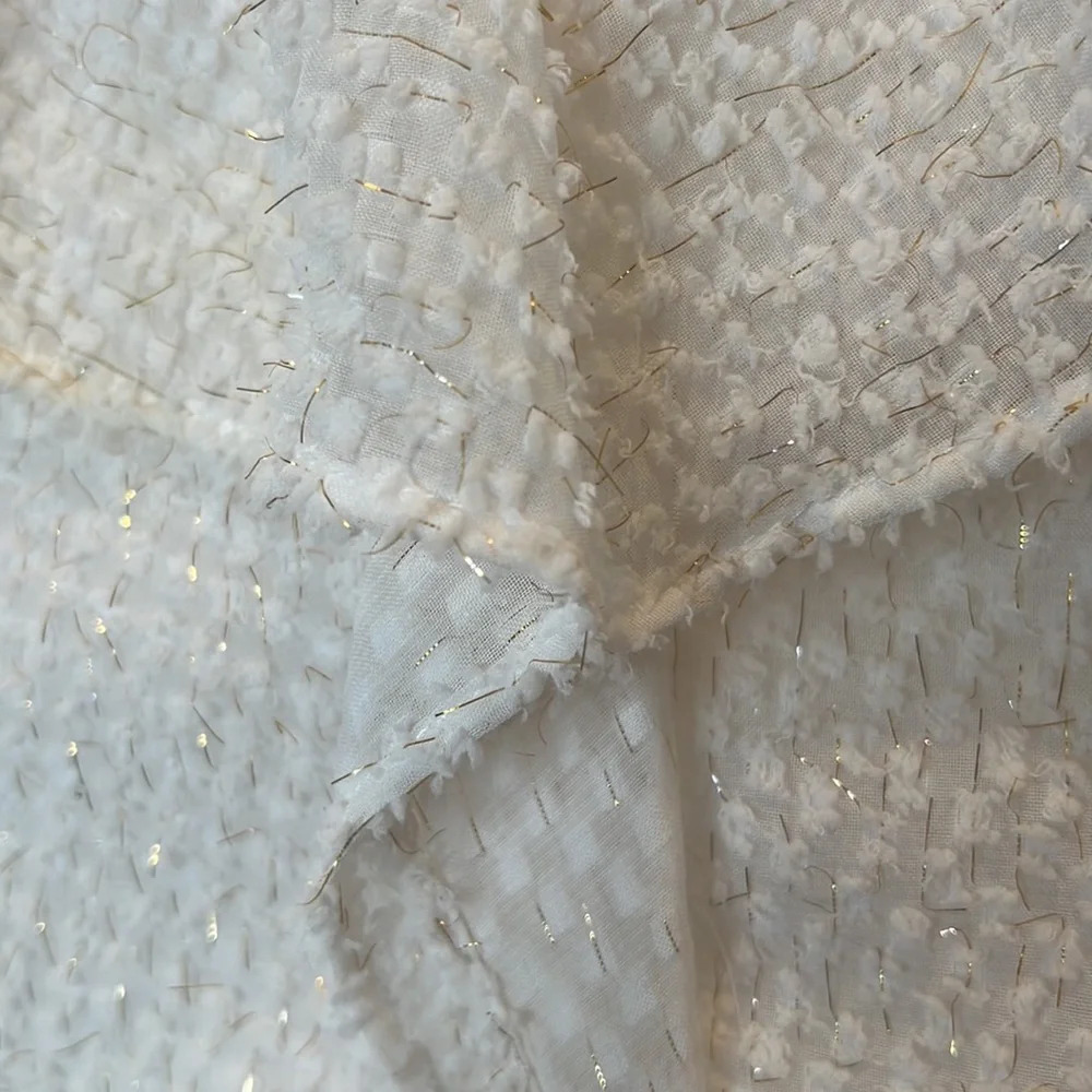LOFT Ivory Ruffle Blouse - Picture 5 of 10